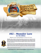 (5E) Expanded Options #02 - Monster Lore Skill for 5th Edition Fantasy
