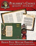 Publisher's Choice - Military Exploits (Cover & Page Backgrounds)