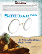 Sidebar #25 - 14 Non-Adventuring Magic Items