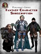 Publisher's Choice - Fantasy Character Subscription