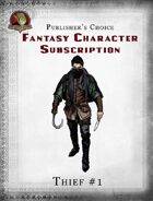 Publisher's Choice - Fantasy Characters: Thief #1