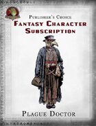 Publisher's Choice - Fantasy Characters: Plague Doctor