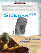Sidebar #29 - The Behemoth Corruption