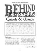 Behind the Spells: Guards & Wards