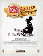 Sidebar #34 - Tools of the Shamed Samurai