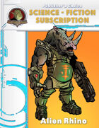 Publisher's Choice -Science Fiction: Alien Rhino (race)