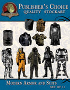 Publisher's Choice - Modern Armor and Suits (Set of 11)