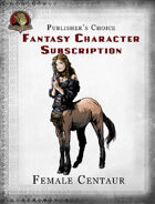 Publisher's Choice - Fantasy Characters: Female Centaur