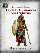 Publisher's Choice - Fantasy Characters: Male Warrior