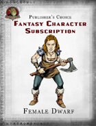 Publisher's Choice - Fantasy Characters: Female Dwarf