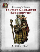 Publisher's Choice - Fantasy Characters: Green Hag
