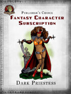 Publisher's Choice - Fantasy Characters: Dark Priestess