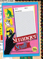 Stranger Stuff: Gaming Club Poster (Retro)