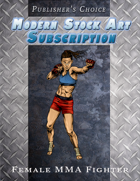 Publisher's Choice - Modern: Female MMA Fighter