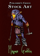 Publisher's Choice - Quality Stock Art: Magma Goblin