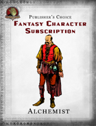 Publisher's Choice - Fantasy Characters: Alchemist
