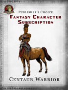 Publisher's Choice - Fantasy Characters: Centaur Warrior