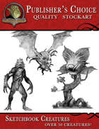 Publisher's Choice - Sketchbook Creatures (50+ collection)