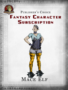 Publisher's Choice - Fantasy Characters:  Mace Elf