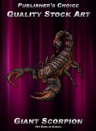 Publisher's Choice - Quality Stock Art: Giant Scorpion