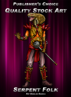 Publisher's Choice - Quality Stock Art: Serpent Folk