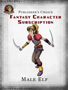 Publisher's Choice - Fantasy Characters:  Male Elf