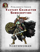 Publisher's Choice - Fantasy Characters:  North Woman