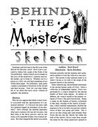 Behind the Monsters: Skeleton
