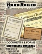 Hard Boiled - Church and Funeral Documents