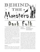 Behind the Monsters: Dark Folk