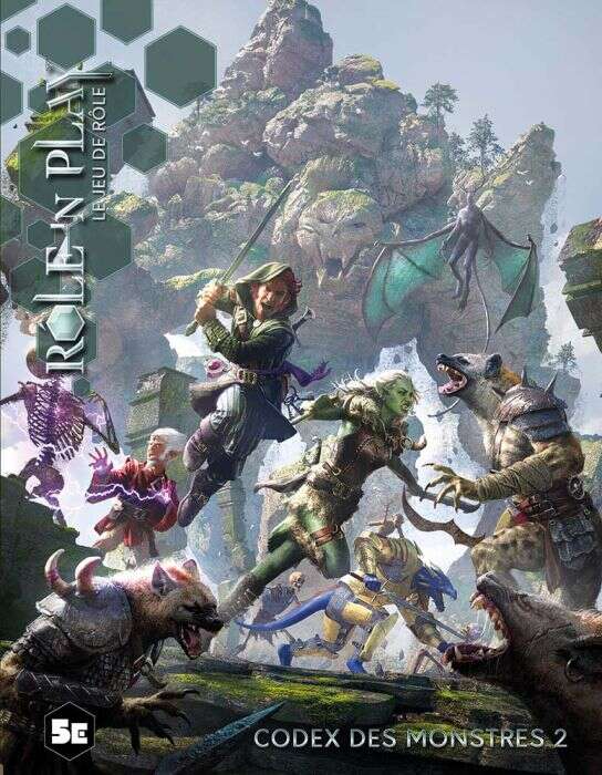 Rôle'n Play - Codex des monstres volume 2 - Black Book Editions | Role ...