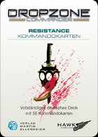 Dropzone Commander Resistance Kommandokarten