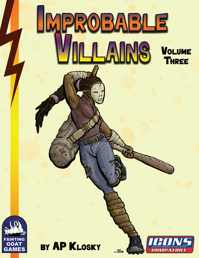[ICONS] Improbable Villains Vol. 2 - Fainting Goat Games | DriveThruRPG