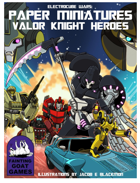 Valor Knight Paper Minis - Hero Pack