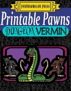 Printable Pawns:  Dungeon Vermin