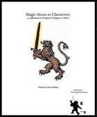Magic Items as Characters