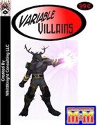 Variable Villains: Wilder