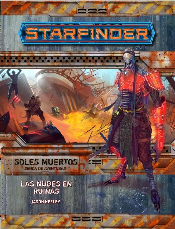 Suplemento de rol Devir Starfinder: Soles Muertos 4 Castellano Las Nubes en ruinas 