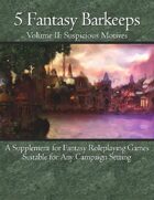5 Fantasy Barkeeps, Volume 2