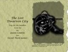Toys for the Sandbox 13: The Lost City