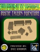 3D Print It: Rustic Tavern Furniture