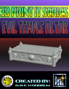 3D Print It: Evil Temple Altar