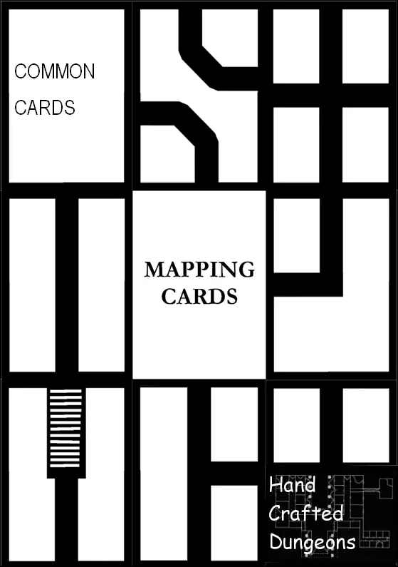 Mapping Cards - Common Cards - Flynnkd Games | Hand Crafted Dungeons ...