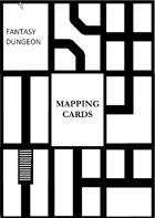 Mapping Cards - Fantasy Dungeon