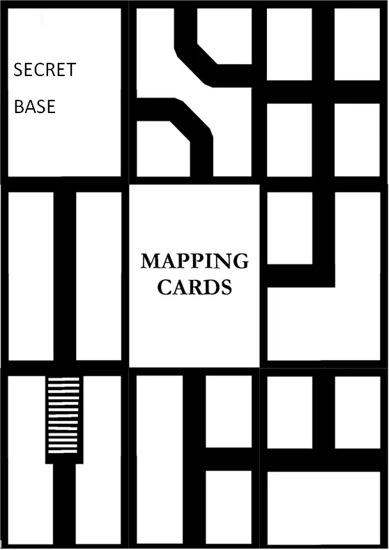 Mapping Cards - Secret Base - Flynnkd Games | Hand Crafted Dungeons ...
