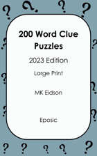 200 Word Clue Puzzles 2023 Edition