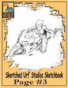 Skortched Urf' Studios Sketchbook Page #3: Modern Horseman