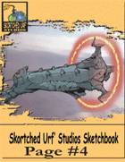 Skortched Urf' Studios Sketchbook Page #4: Airship