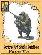 Skortched Urf' Studios Sketchbook Page #5 Sniper