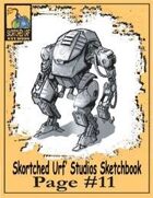 Skortched Urf' Studios Sketchbook Page #11: Mecha Suit